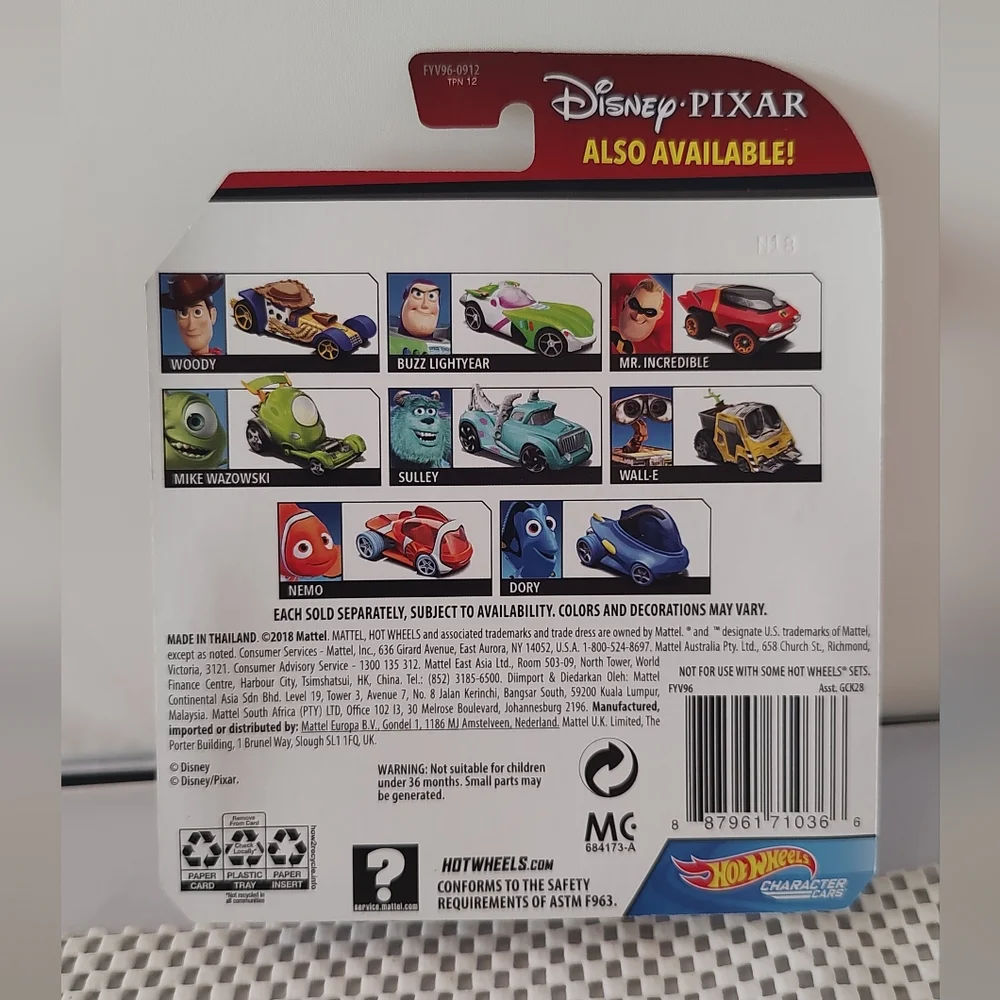 Mattel hot wheels